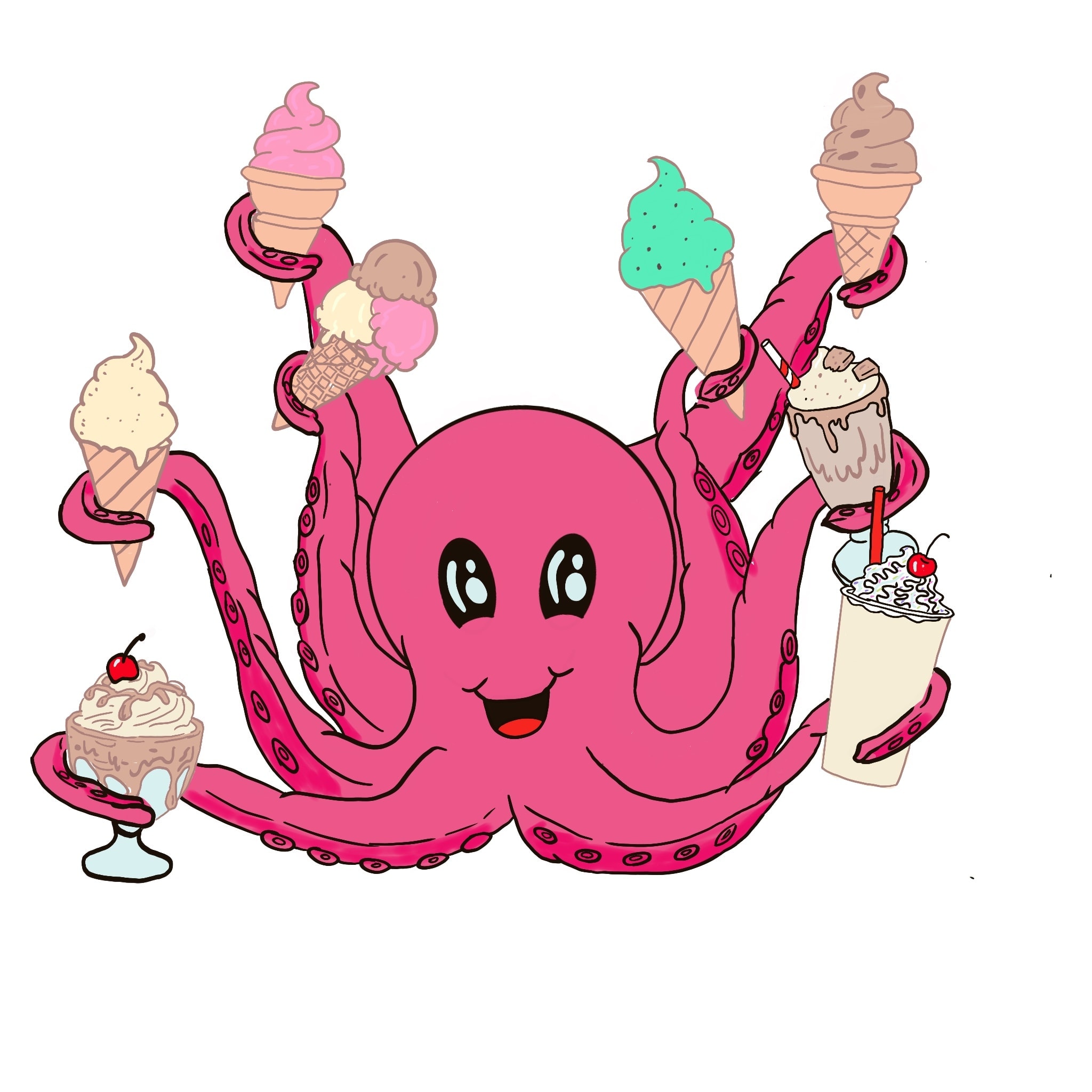 Sea King Ice Cream shop interior